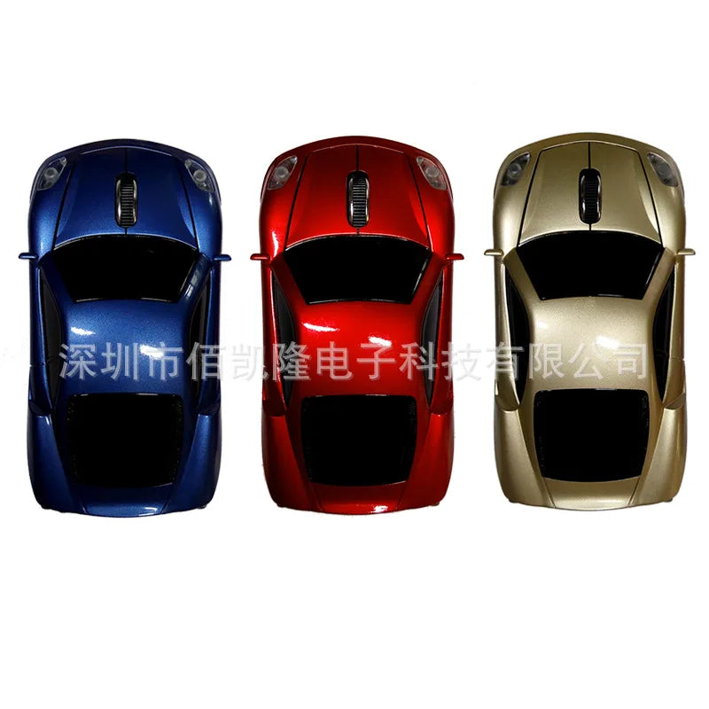 New Car Mouse 2.4G Wireless Mouse Classic Sports Car Mouse for PC Laptop
