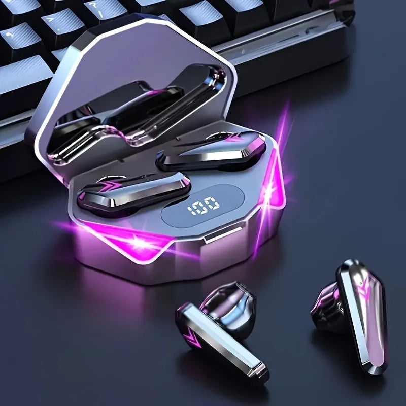 X15 TWS Wireless Bluetooth Headset LED Display Gamer Earbuds wi...