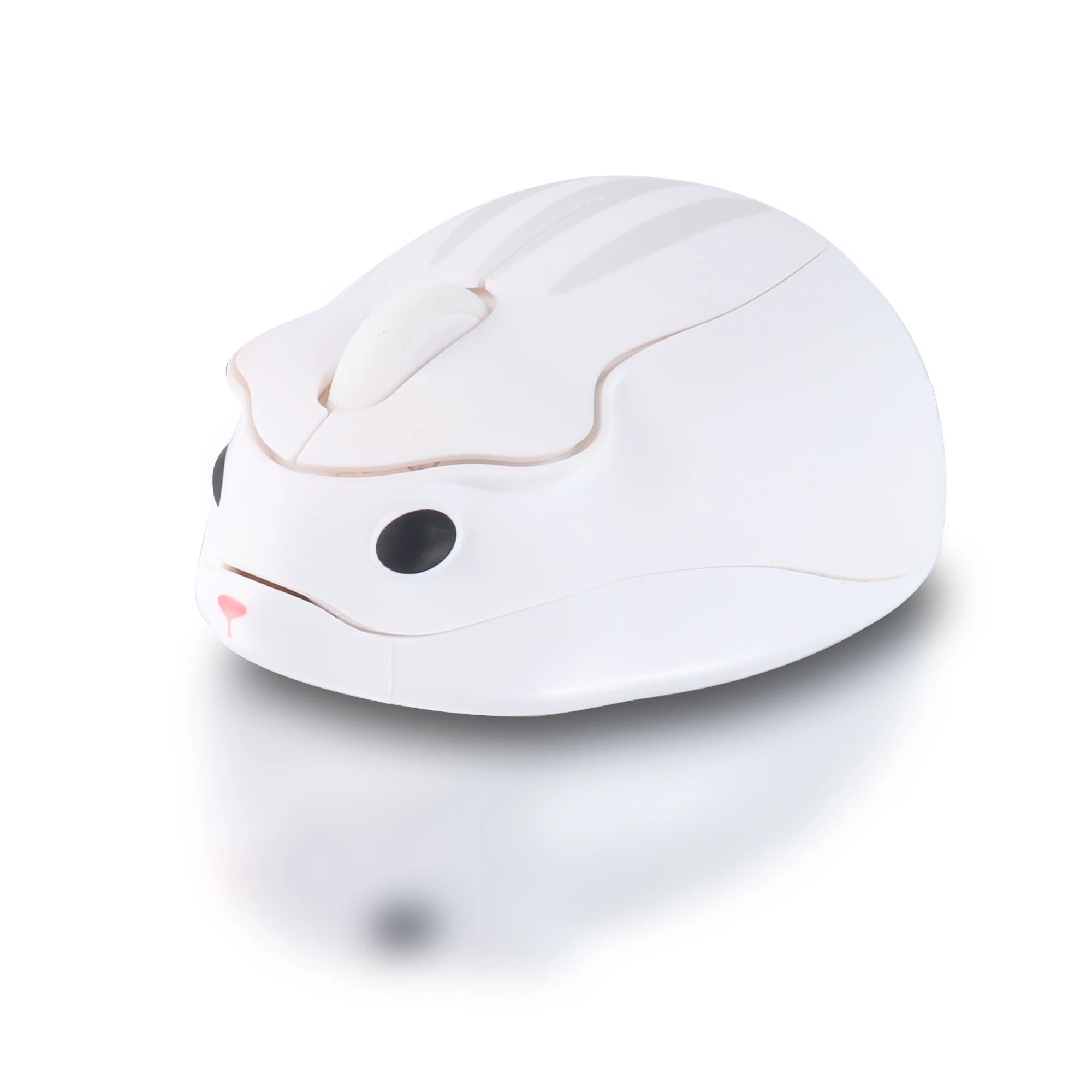 Bluetooth 2.4G Wireless Silent Mouse Cute Hamster Design Lightweight Mini Girls Mice For Laptop Computer