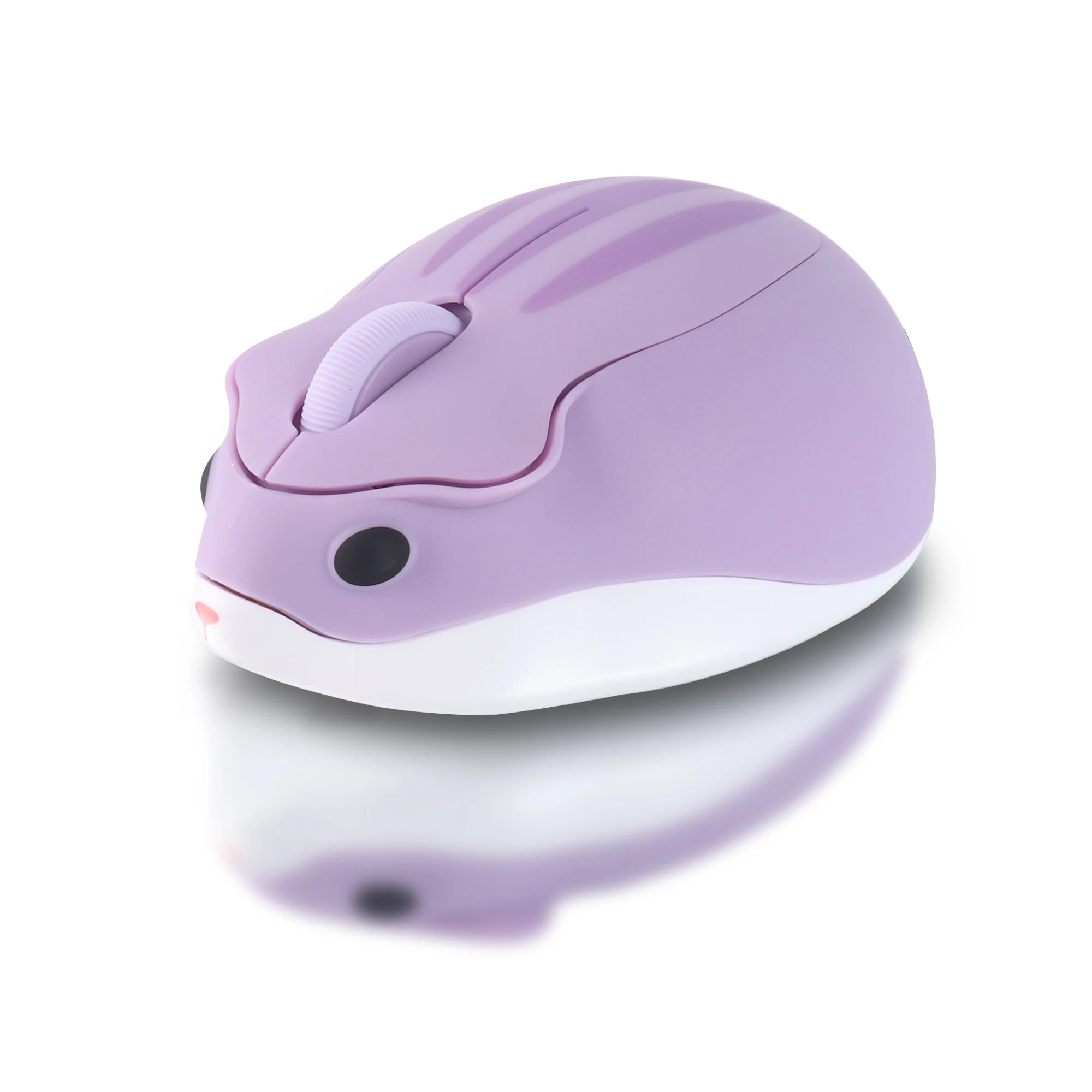 Bluetooth 2.4G Wireless Silent Mouse Cute Hamster Design Lightweight Mini Girls Mice For Laptop Computer