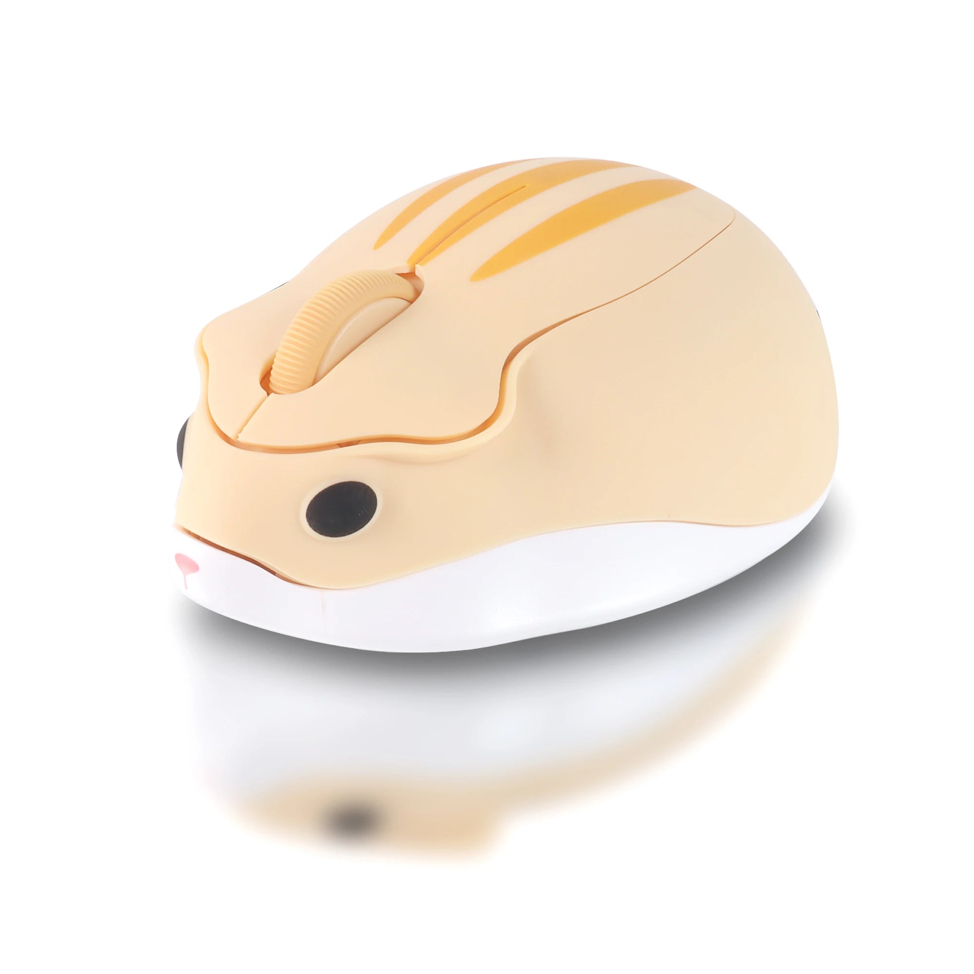 Bluetooth 2.4G Wireless Silent Mouse Cute Hamster Design Lightweight Mini Girls Mice For Laptop Computer